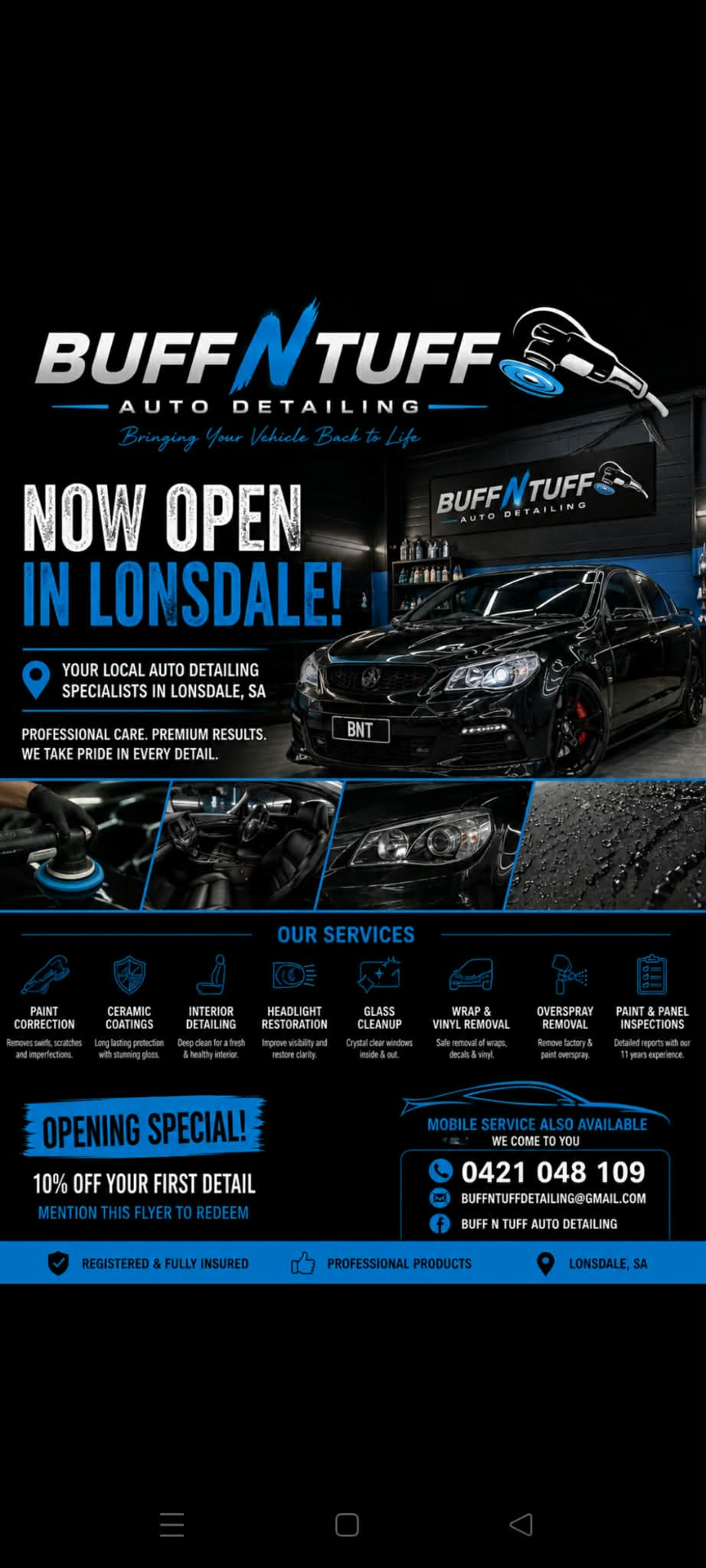 Buff N Tuff now open in Lonsdale